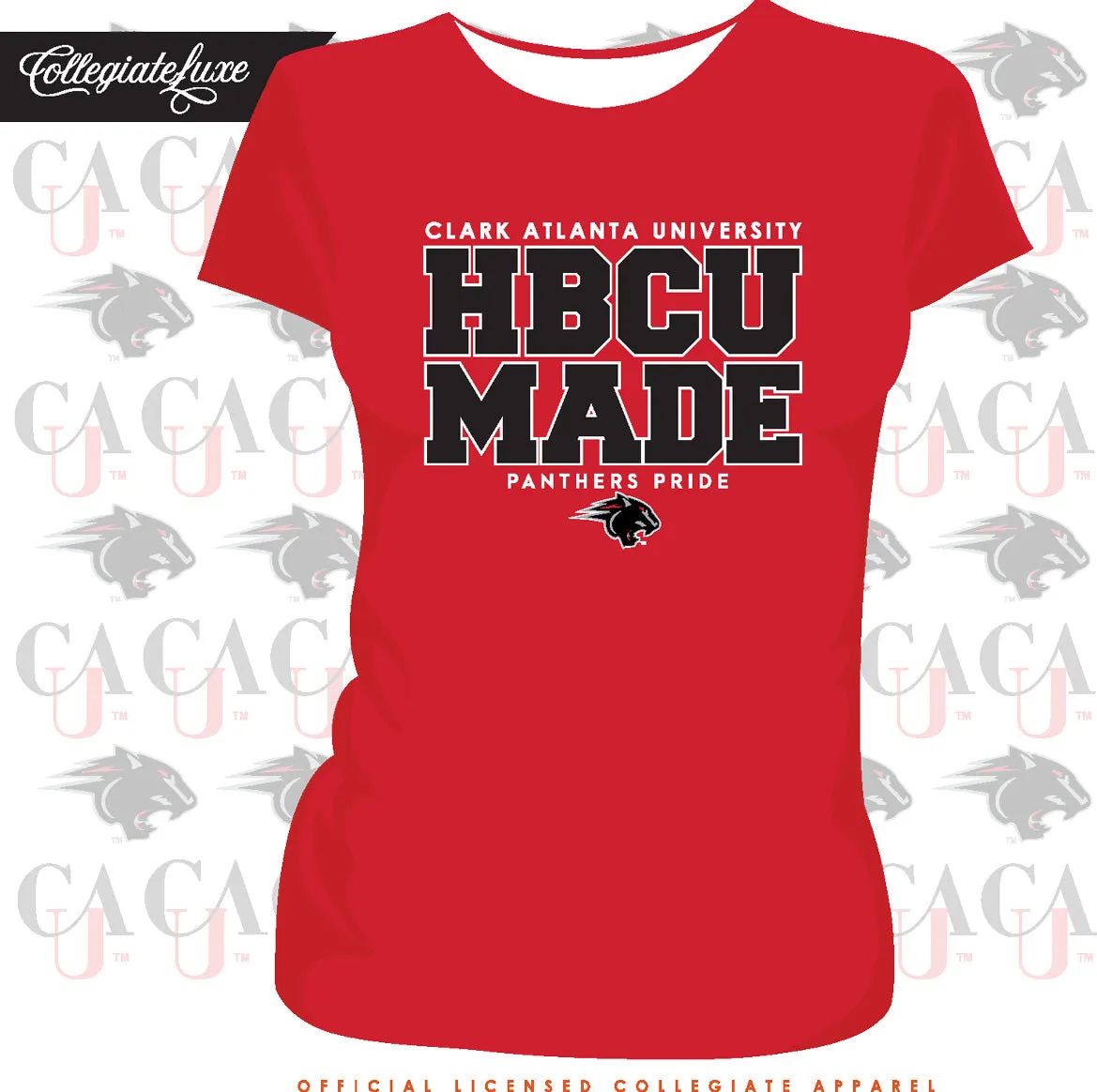 Clark Atlanta | HBCU MADE Red Ladies Tees (**)