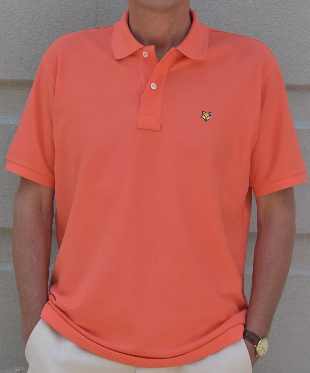 Classic Piqué Polo - Coral Reef