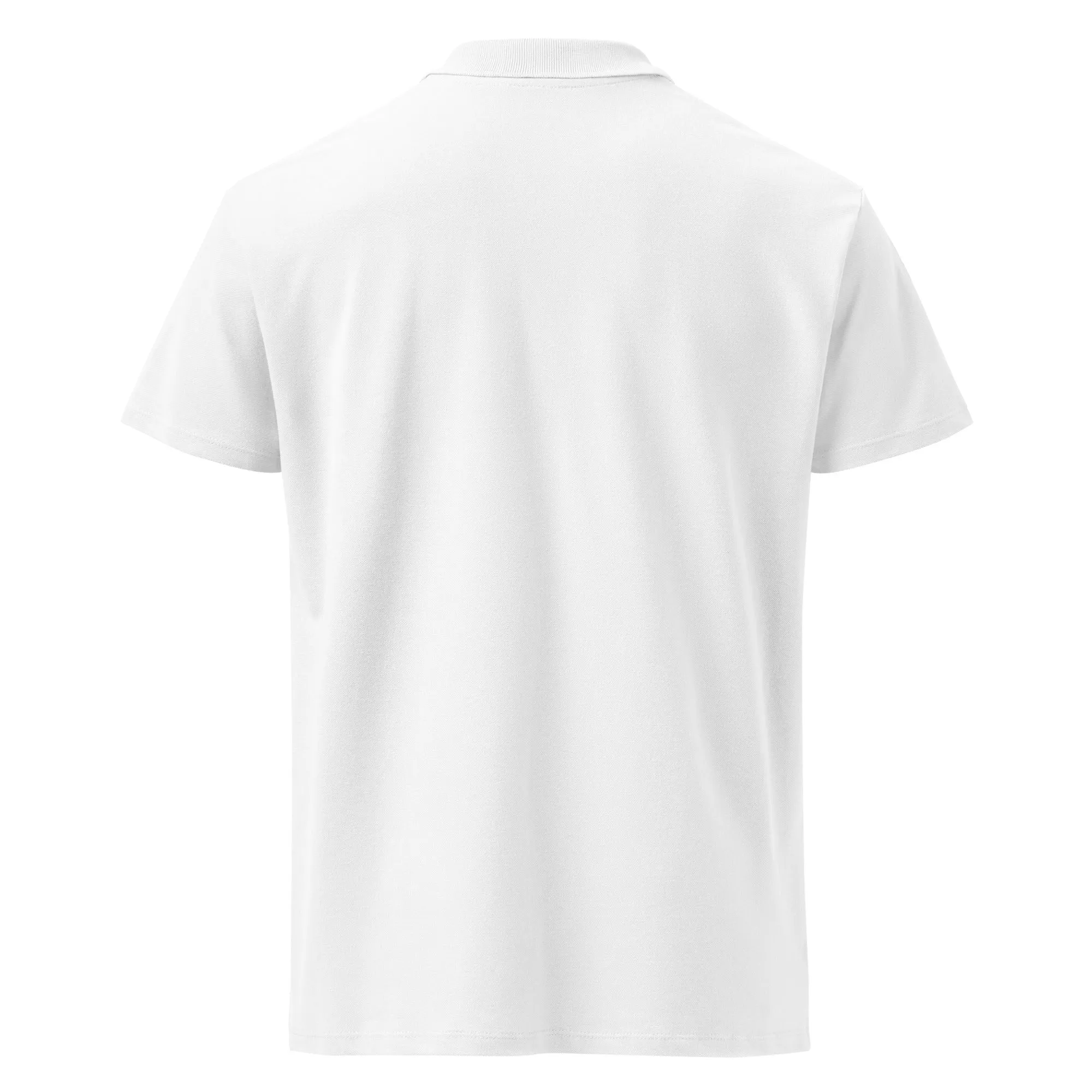 Clubs and Sticks Premium Pique Embroidered Polo Shirt - Orange
