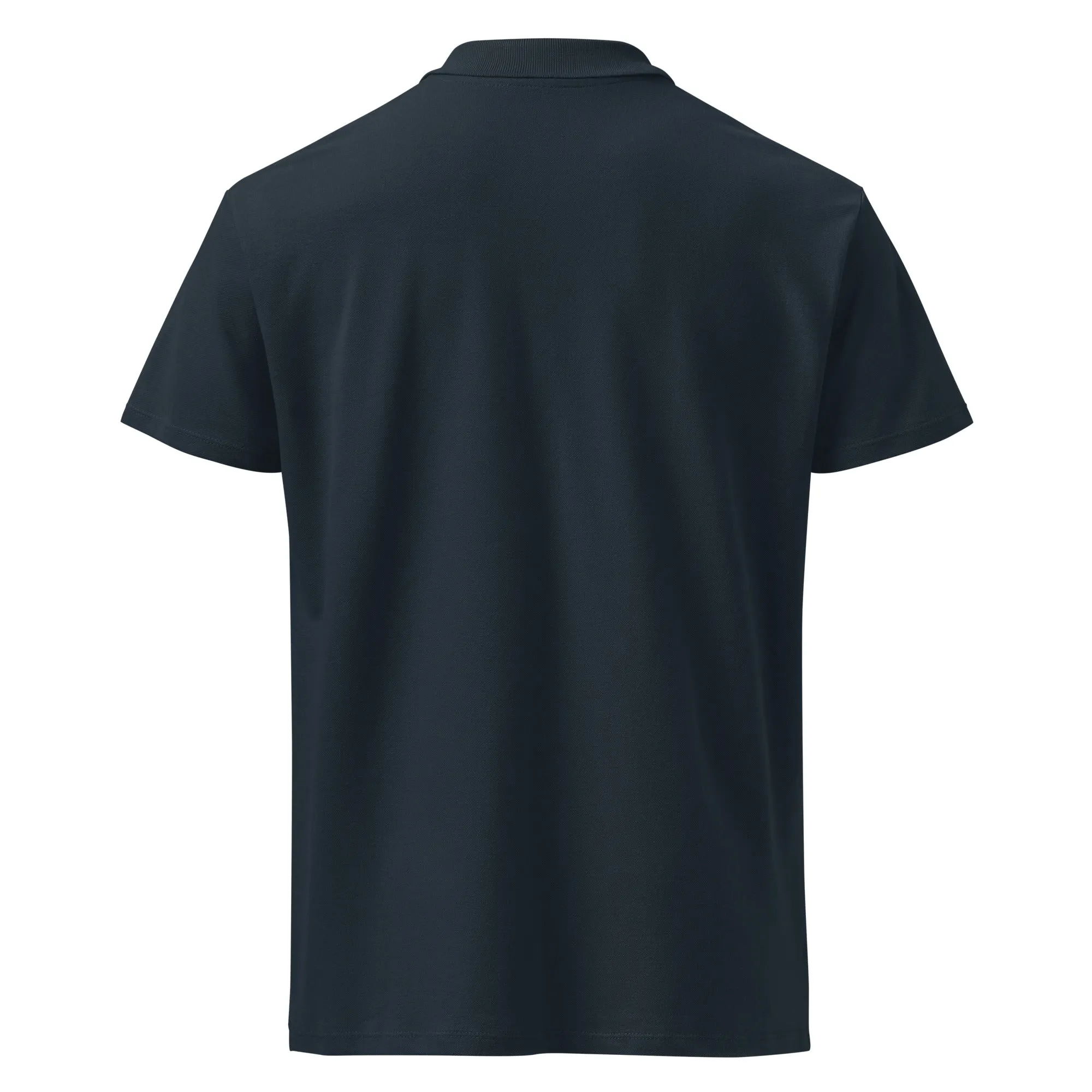 Clubs and Sticks Premium Pique Embroidered Polo Shirt - Orange