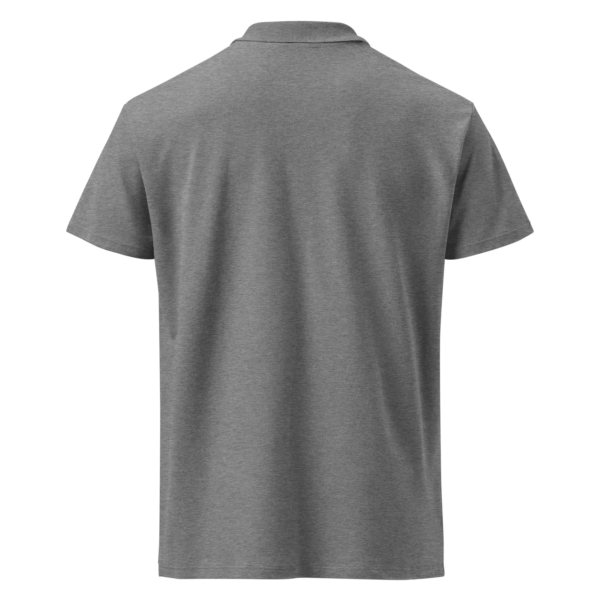 Clubs and Sticks Premium Pique Embroidered Polo Shirt - Orange
