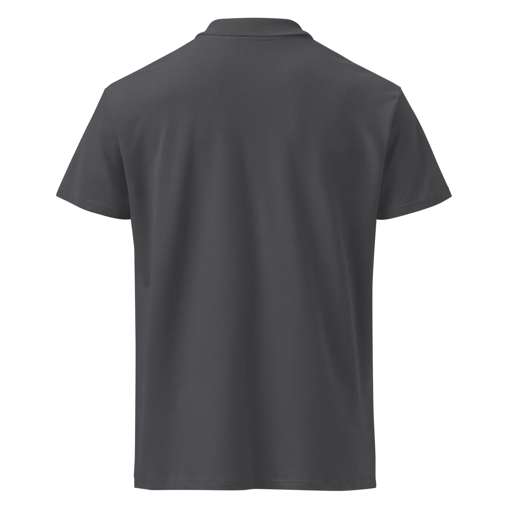 Clubs and Sticks Premium Pique Embroidered Polo Shirt - Orange