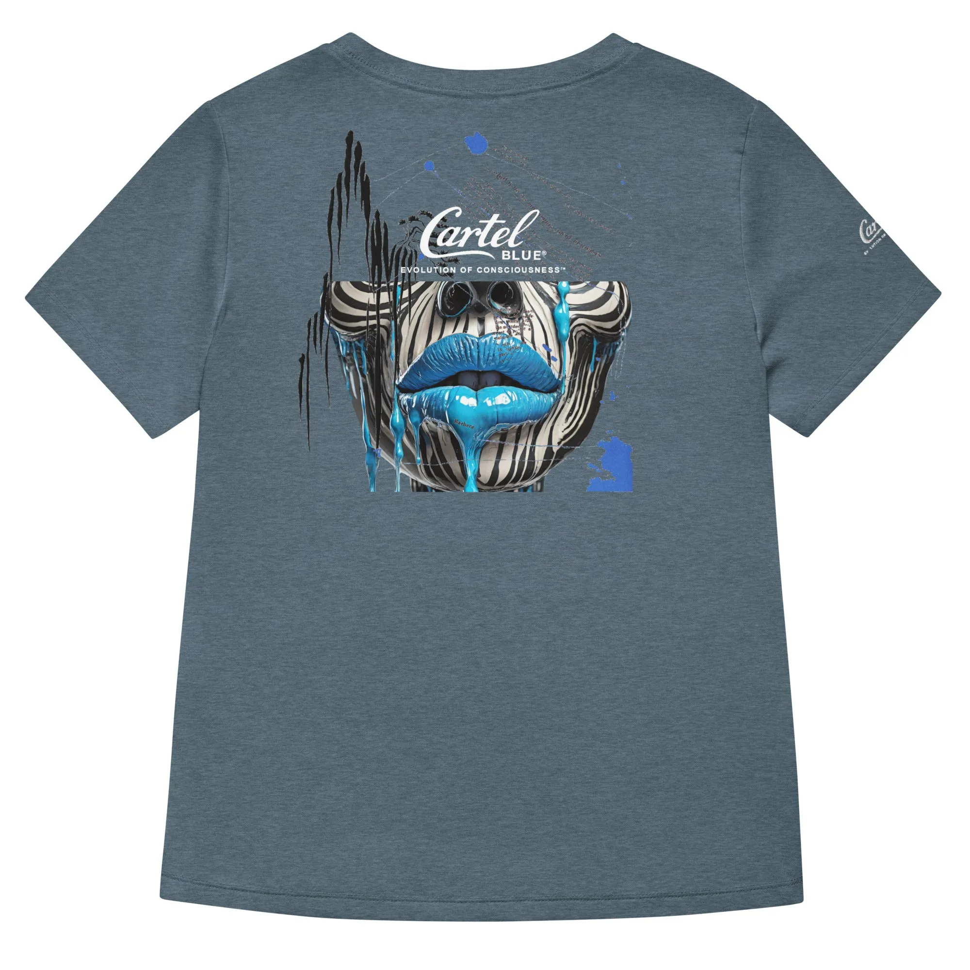 Code Blue V Neck TShirt