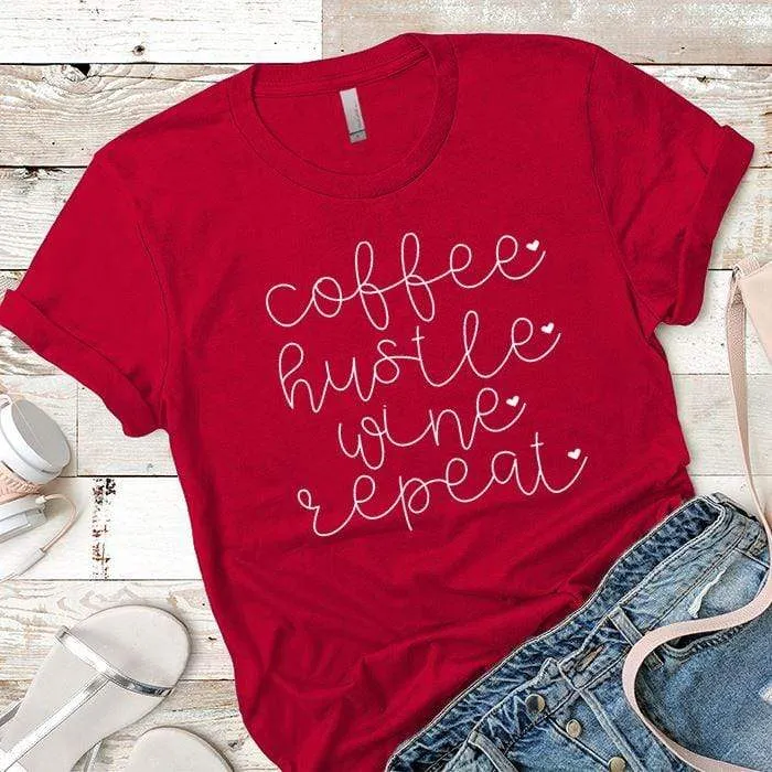 Coffee Hustle Premium Tees