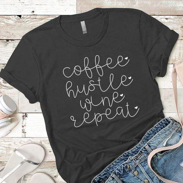 Coffee Hustle Premium Tees