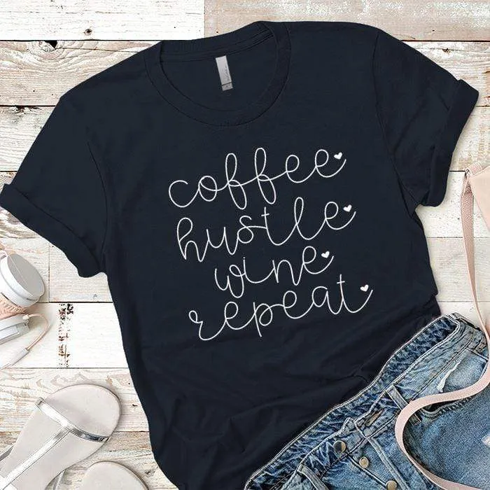 Coffee Hustle Premium Tees