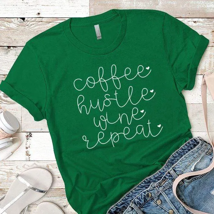 Coffee Hustle Premium Tees
