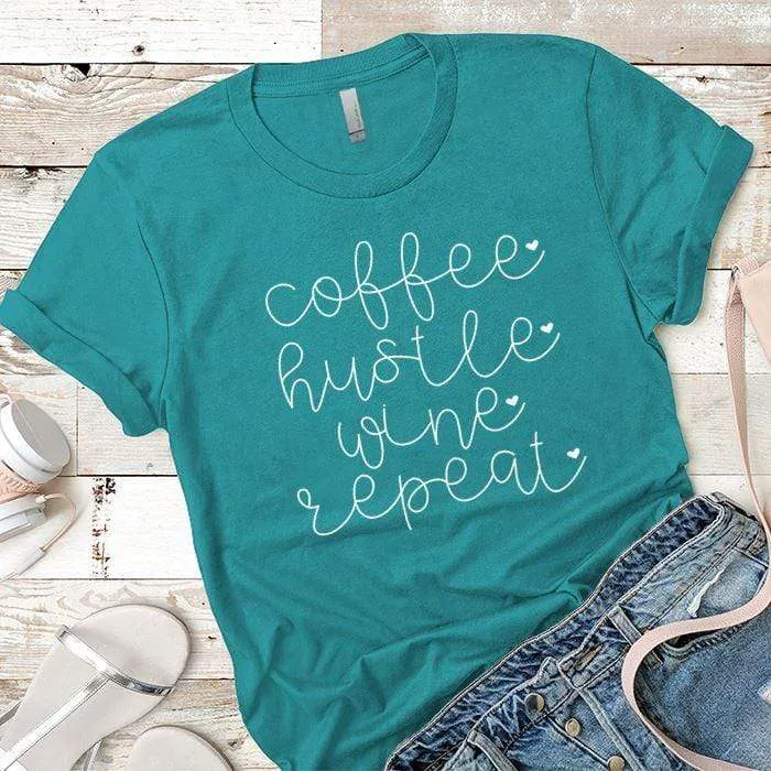 Coffee Hustle Premium Tees
