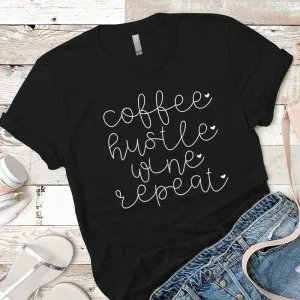 Coffee Hustle Premium Tees