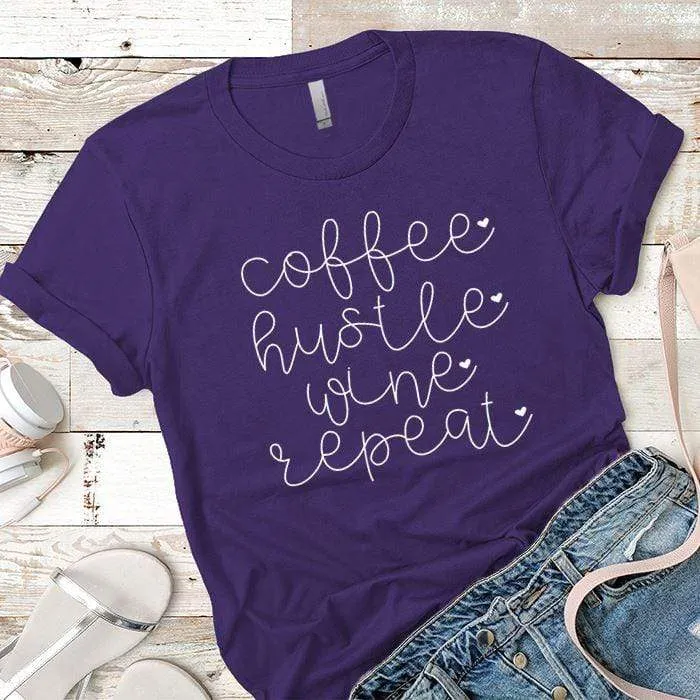 Coffee Hustle Premium Tees