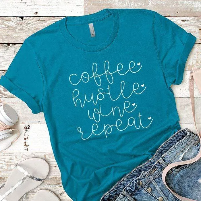 Coffee Hustle Premium Tees
