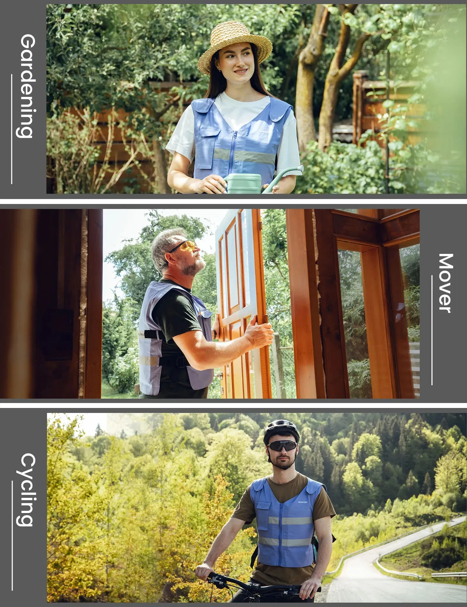 Cooling Ice Safety Vest for Men & Women