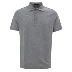 Corneliani Brown Cotton Polo Shirt