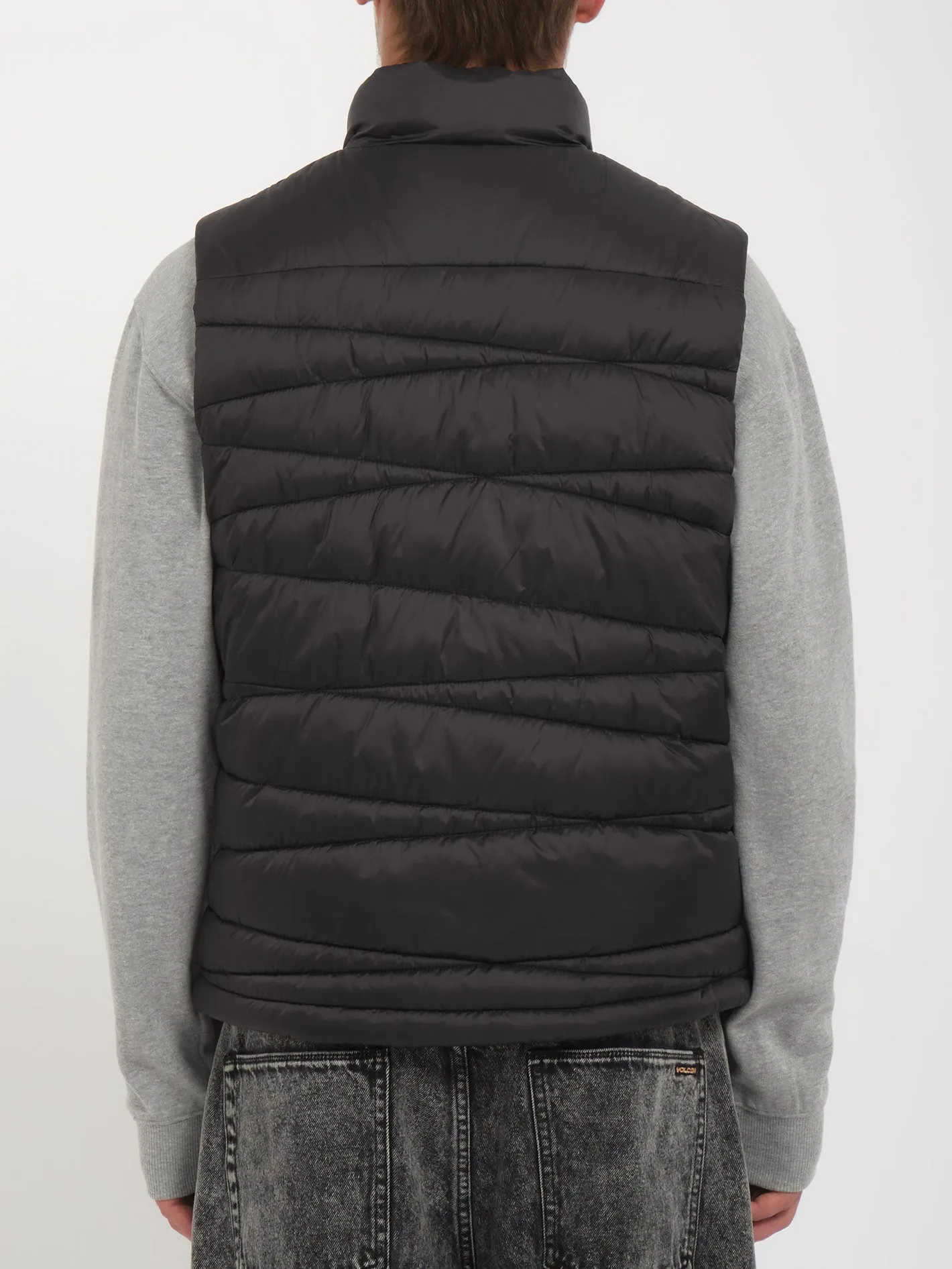 Earth Tripper Puff Vest - BLACK