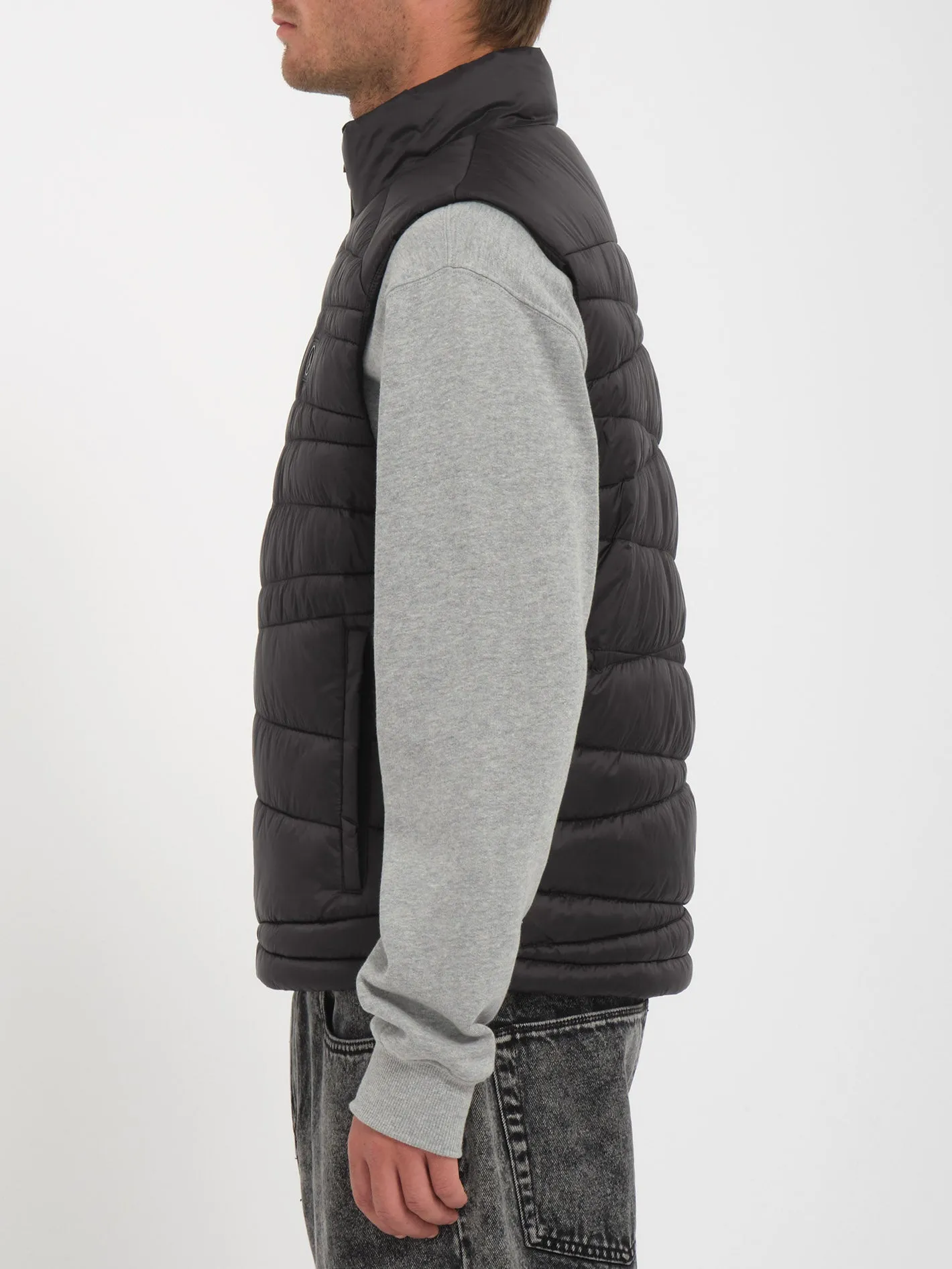 Earth Tripper Puff Vest - BLACK