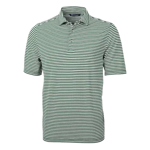 Eco Pique Stripe Polo
