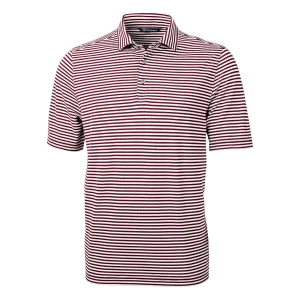 Eco Pique Stripe Polo