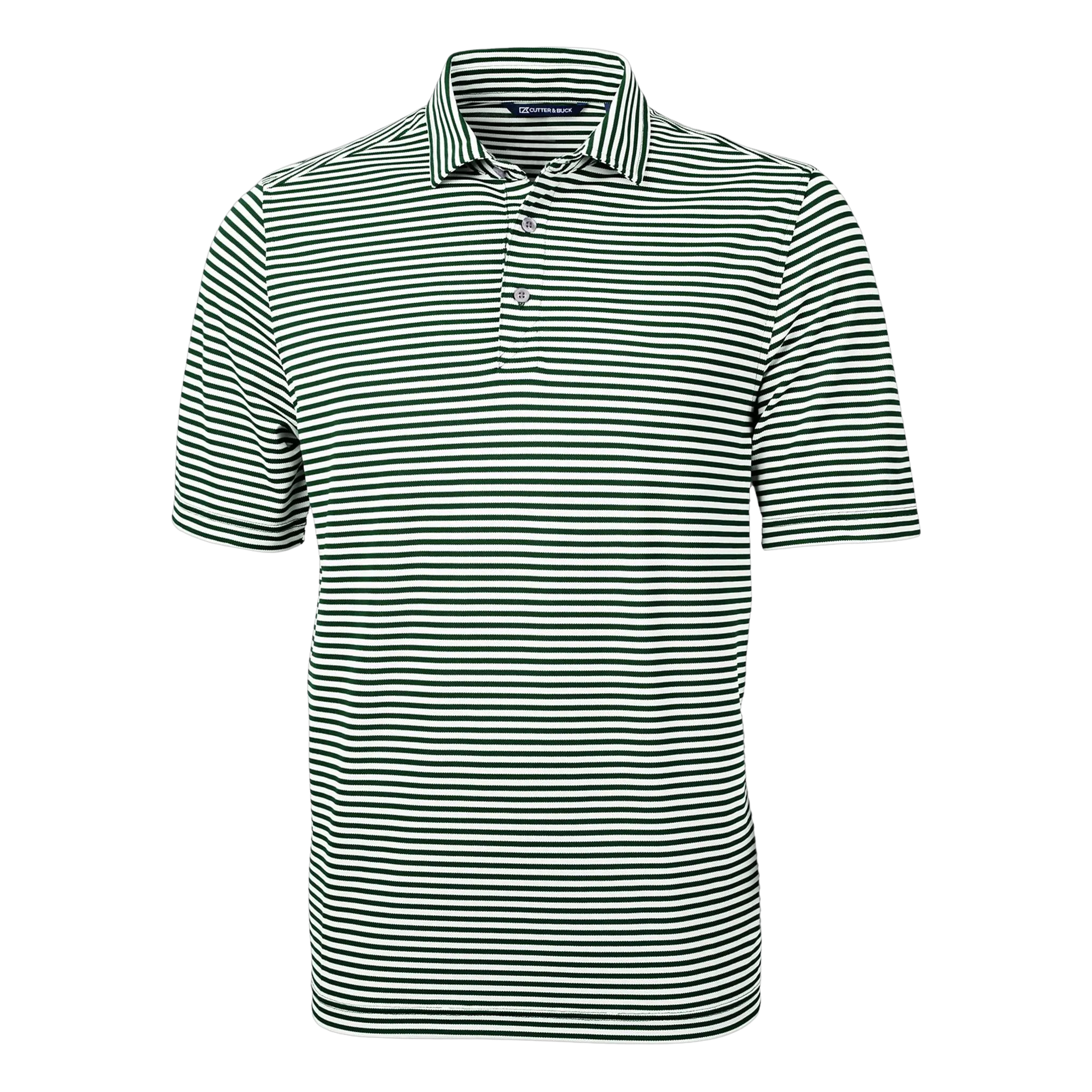 Eco Pique Stripe Polo