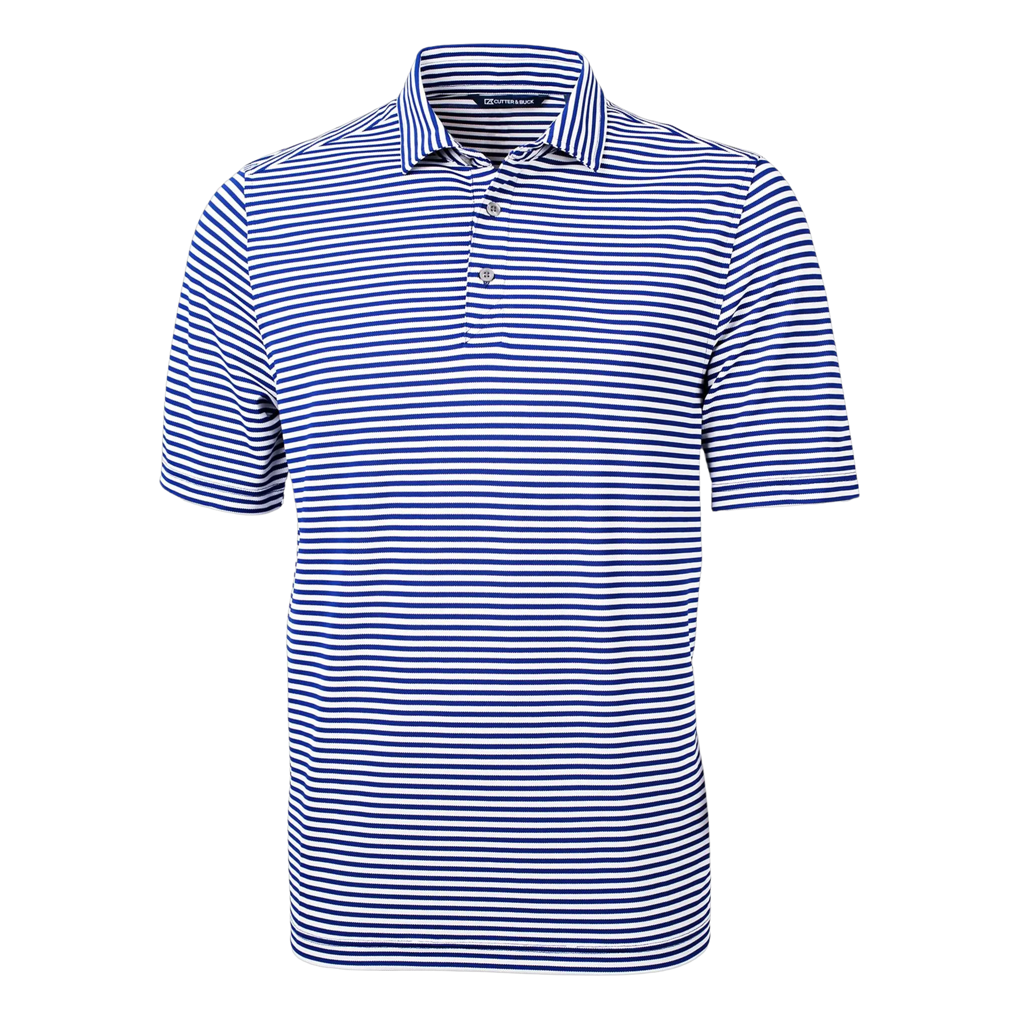 Eco Pique Stripe Polo