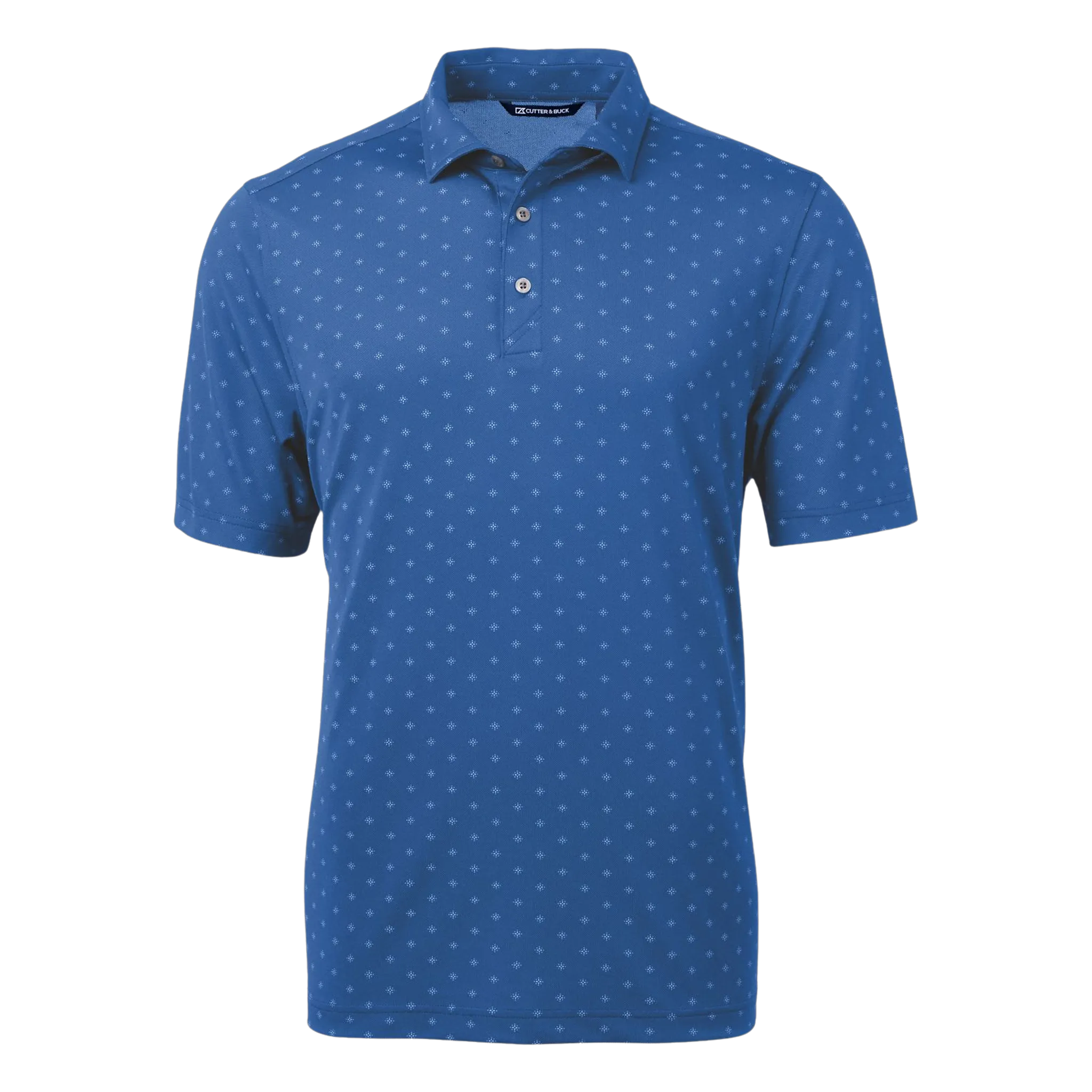 Eco Pique Tile Print Polo