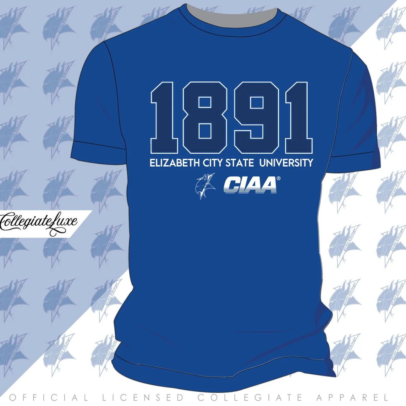 ECSU | EST. Royal Blue Unisex Tees (**)