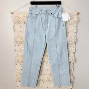 Etica Lightwash Straight Leg Jeans Size 26