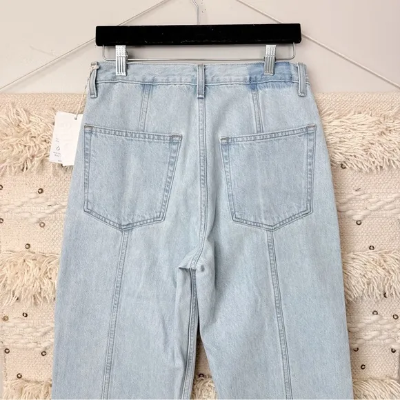 Etica Lightwash Straight Leg Jeans Size 26