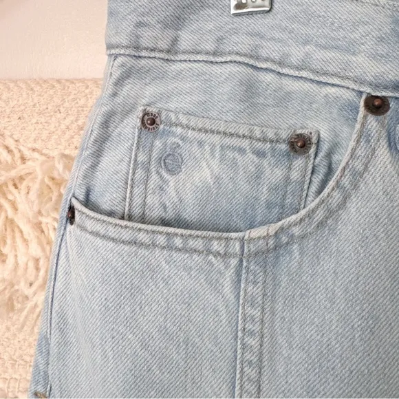Etica Lightwash Straight Leg Jeans Size 26