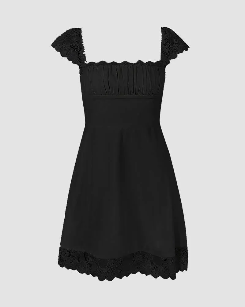 Euboea Sweetheart Stylish Mini Dress