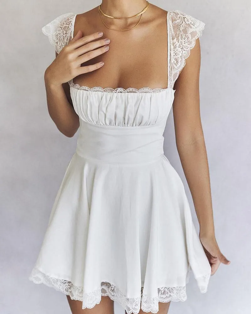 Euboea Sweetheart Stylish Mini Dress