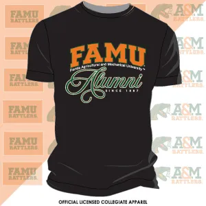 FAMU | Fancy ALUMNI Black Unisex Tees (**)