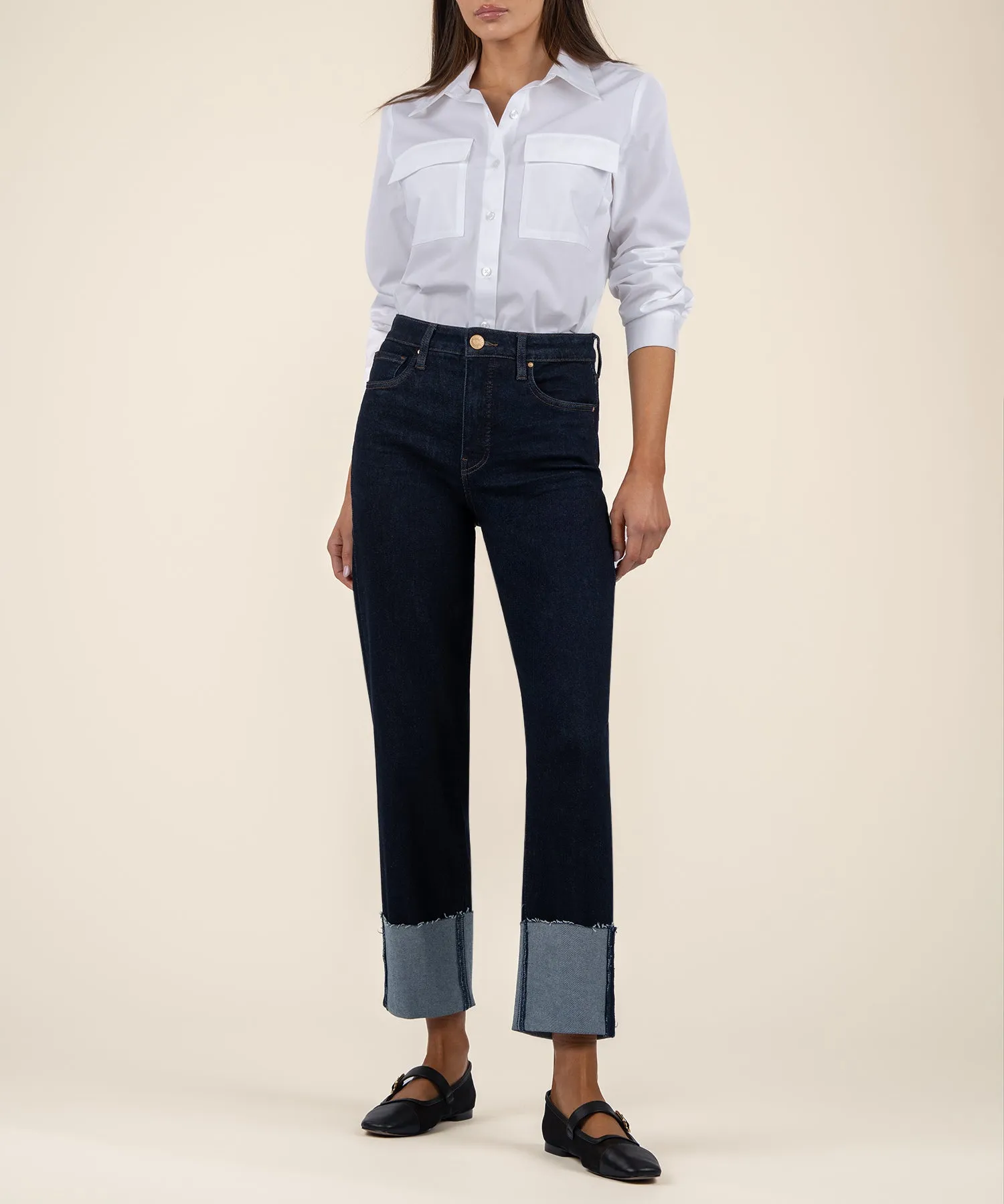 Fay High Rise Straight Leg