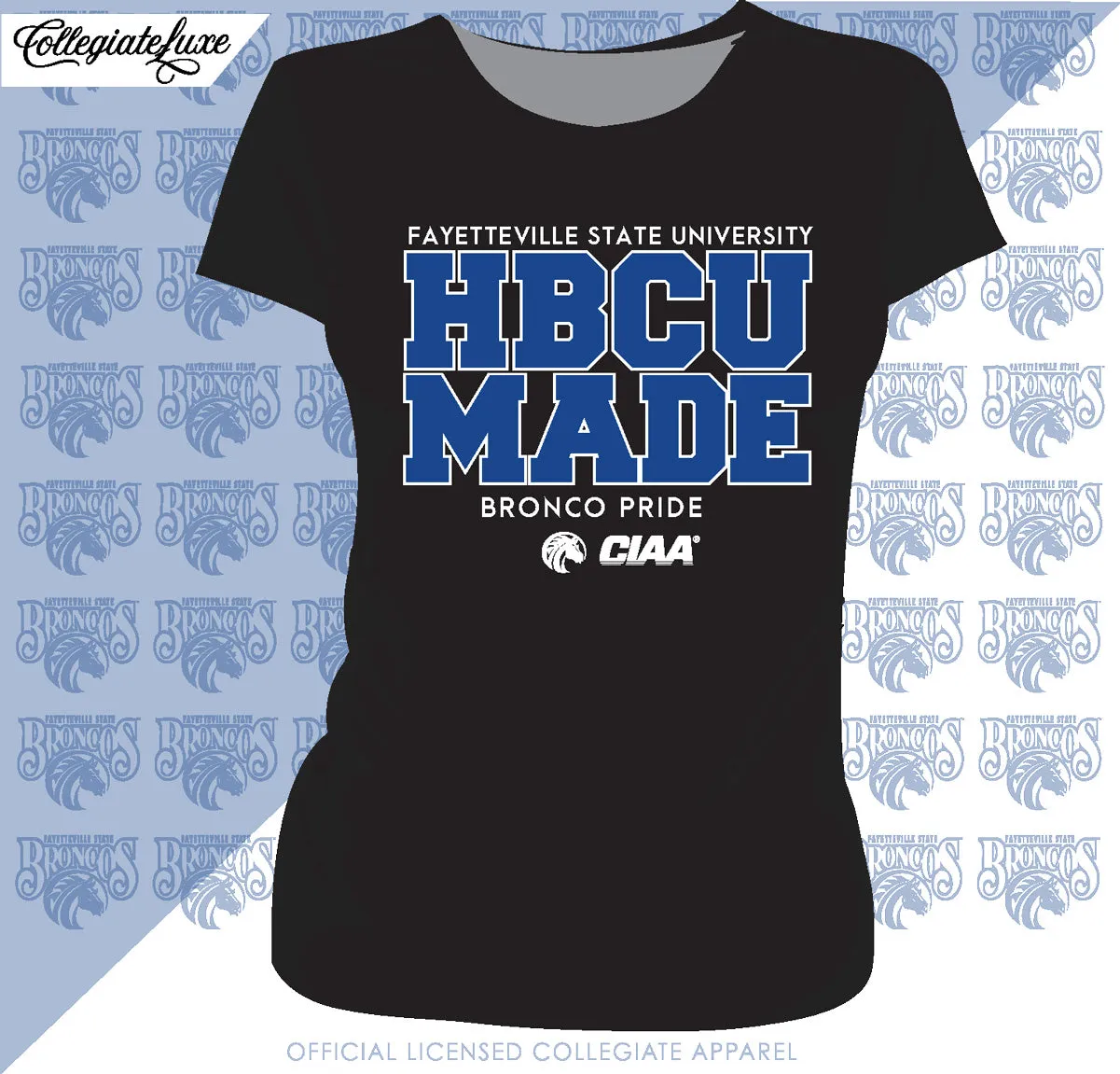 Fayetteville State | HBCU MADE Black Ladies Tees (**)