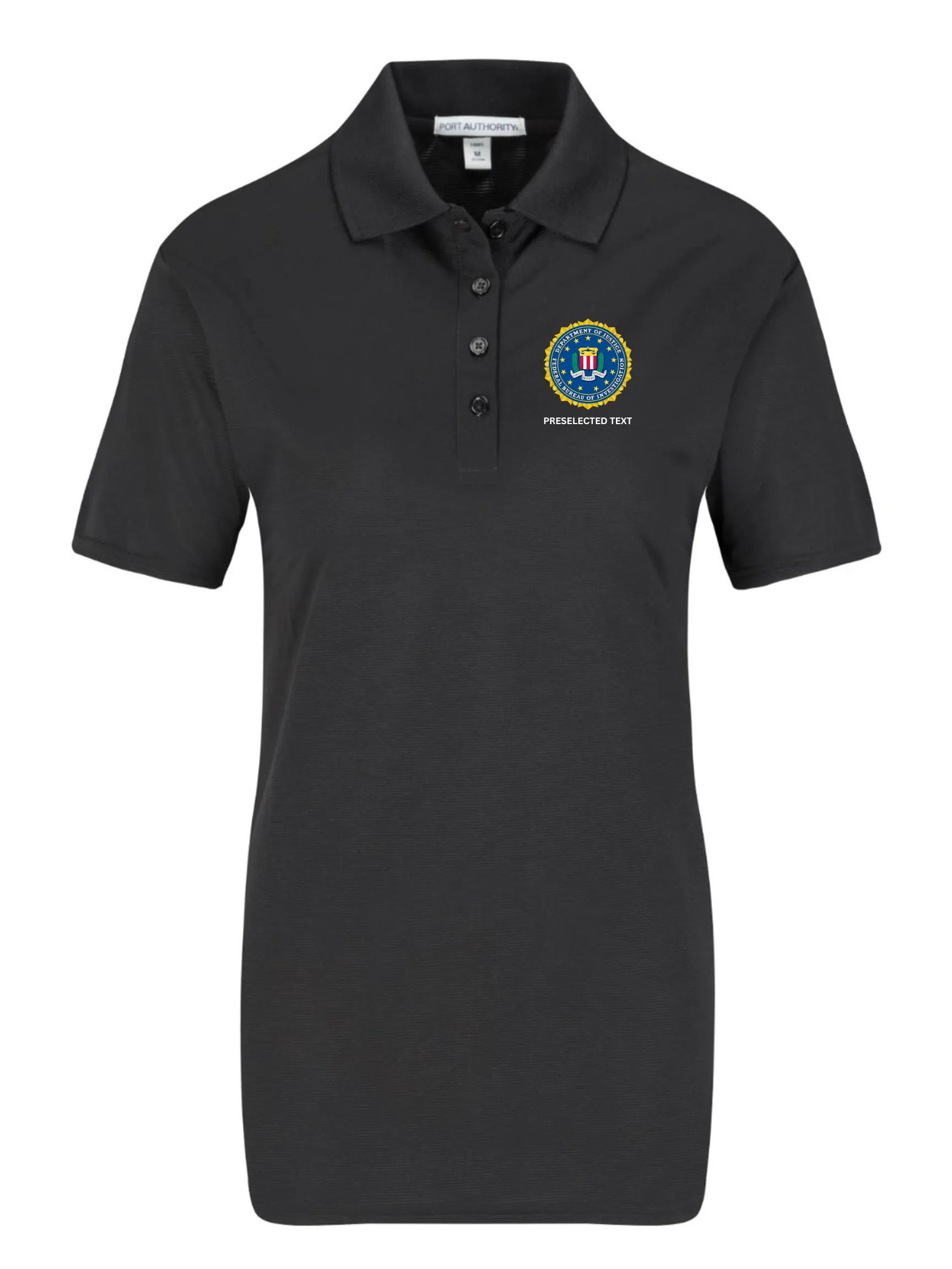 Federal Bureau of Investigation Polo Shirt - Women's Short Sleeve