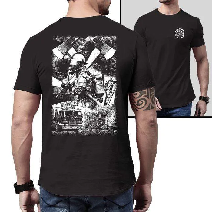 Firefighter Life Premium Tee
