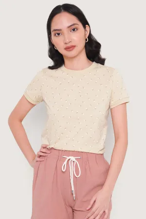 Floral All Over Print Graphic Tee