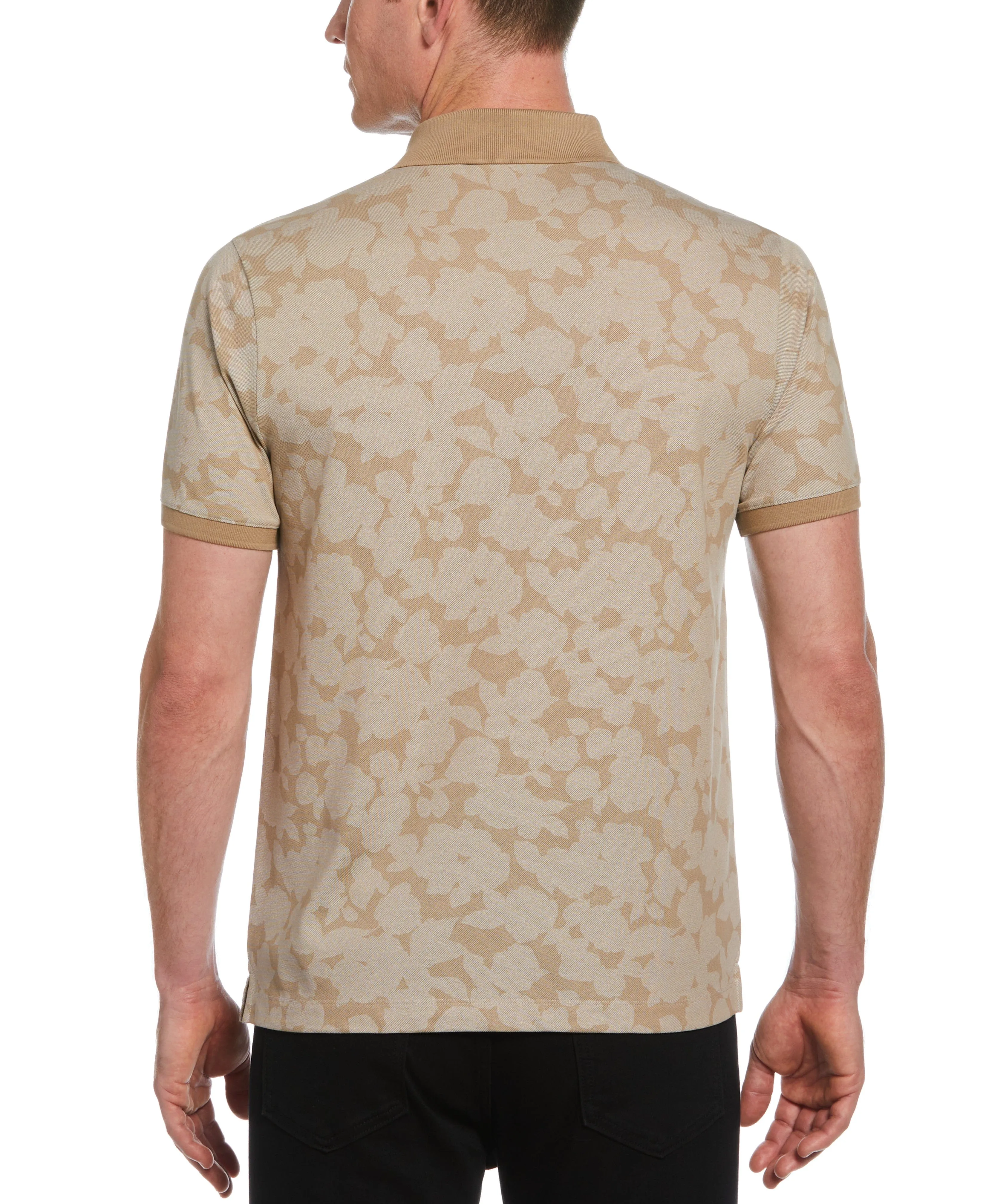 Floral Pique Polo