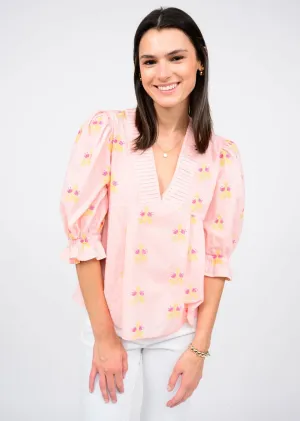 Flowers Everywhere Top