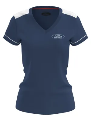 Ford Ladies V-Neck Tee