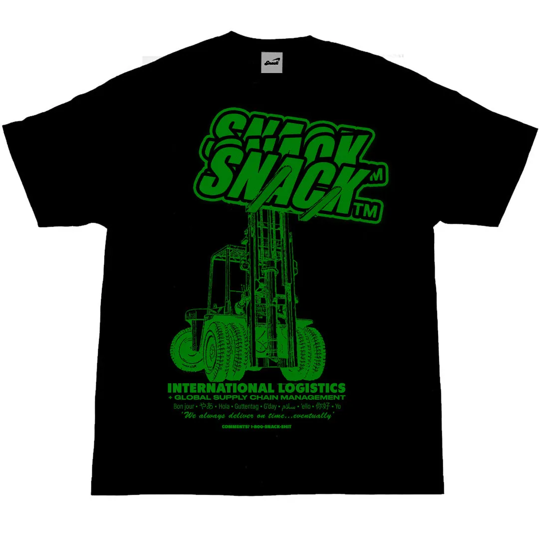 FORKLIFT CERTIFIED TEE - BLACK