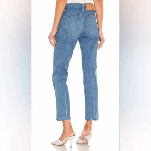 Frame Le Italien High Waist Flare Jeans In Kessler Pure Blue Size 26