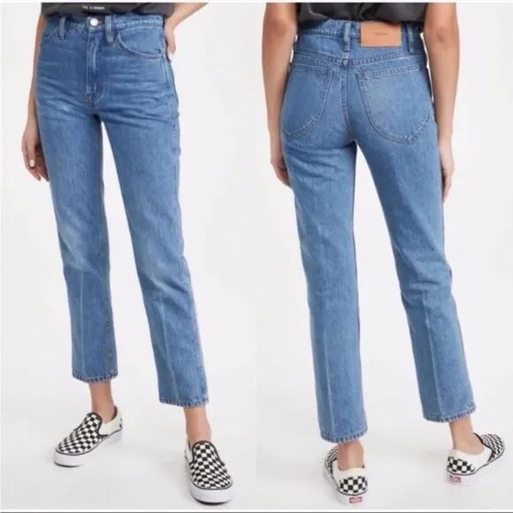 Frame Le Italien High Waist Flare Jeans In Kessler Pure Blue Size 26
