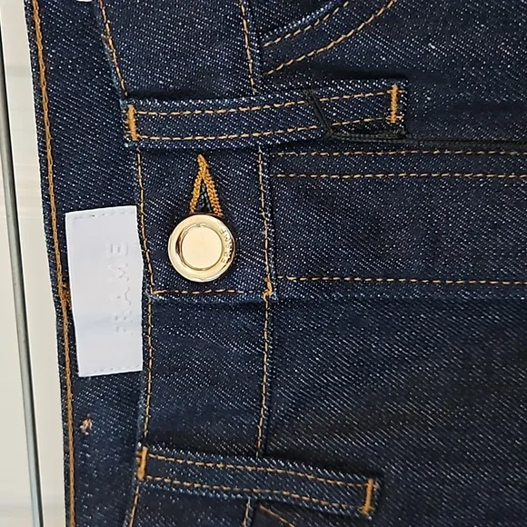 Frame Le Italien True Straight Jeans size 24