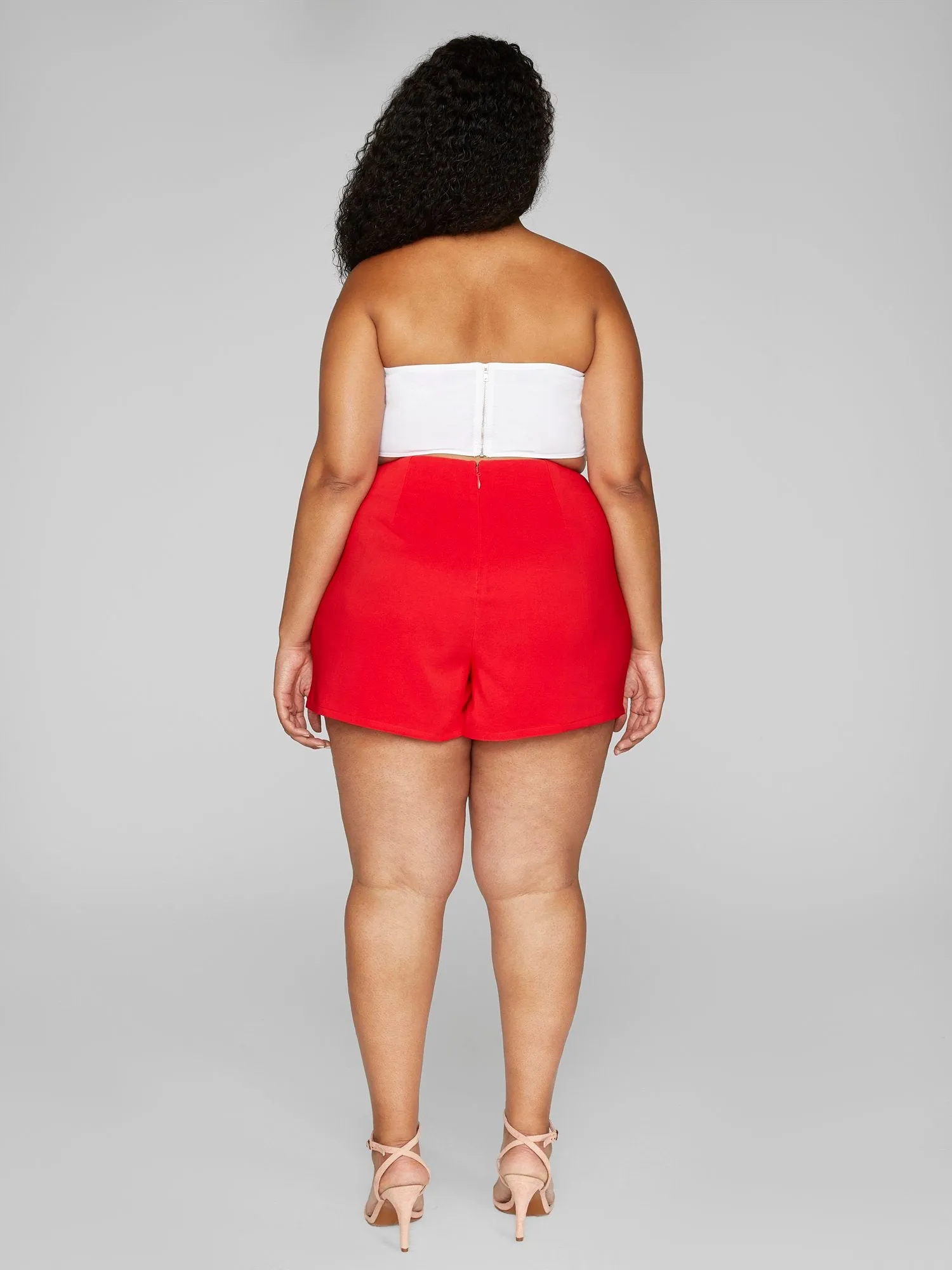 Gianna Strapless Ruffle Top