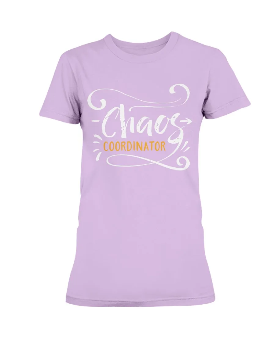 Gildan Ladies Missy Cotton T-Shirt Chaos Coordinator