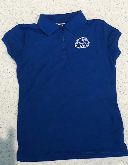 Girls Cap Sleeve Polo