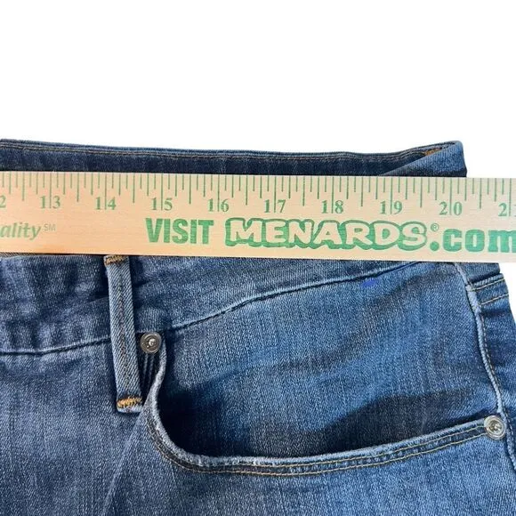 GOOD AMERICAN  Good Straight High-rise Straight Jeans - Blue407 - Plus Size 22