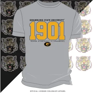 Grambling State | EST 1901 Gray Unisex Tees (**)