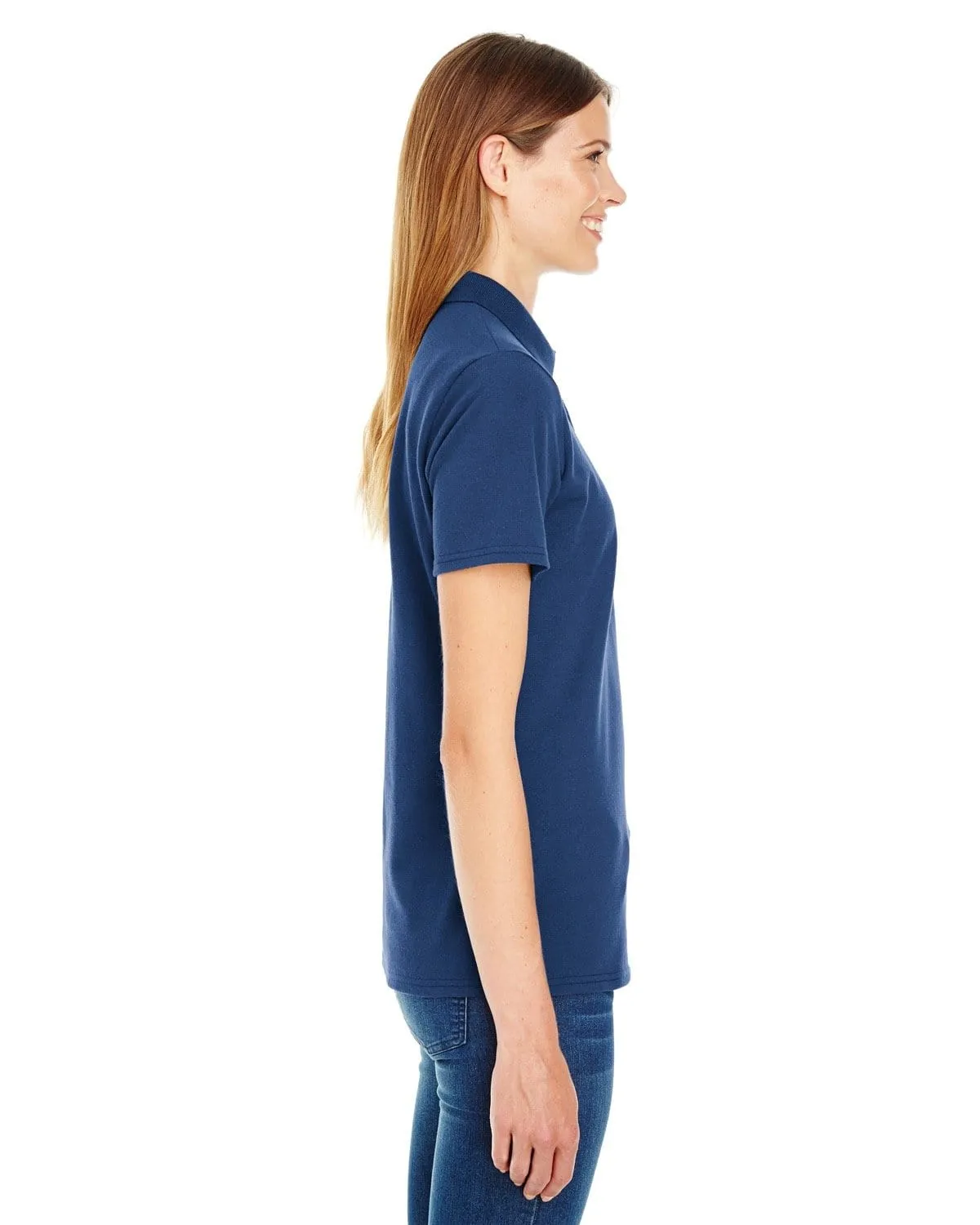Hanes Ladies X-Temp Pique Polo Shirt with Fresh IQ