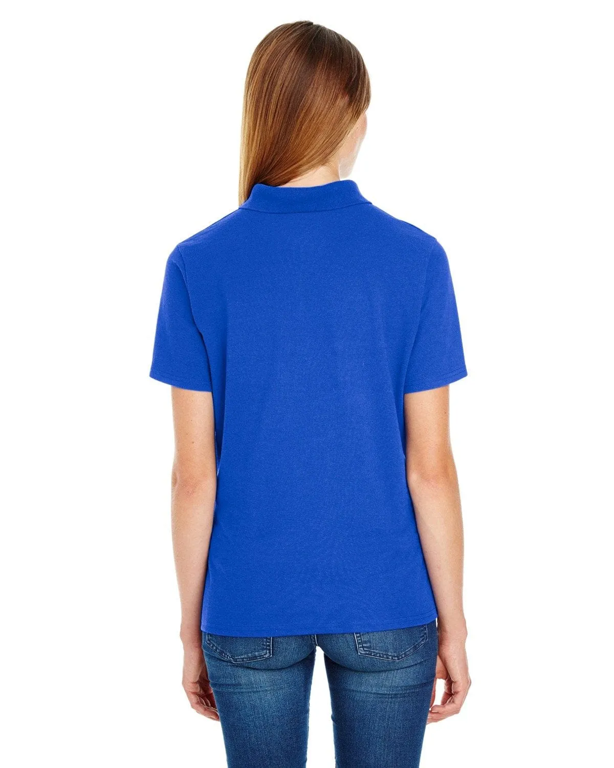 Hanes Ladies X-Temp Pique Polo Shirt with Fresh IQ
